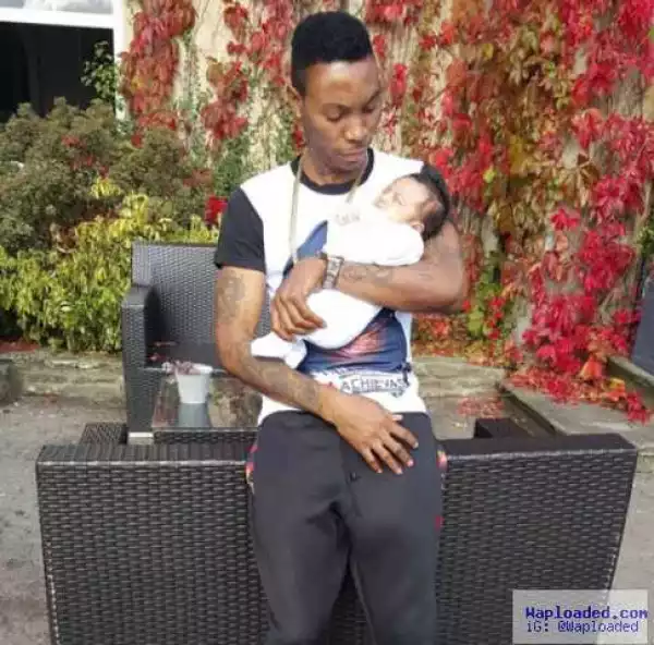 Singer Solidstar Shares Photo Of Son He Had With A British Woman